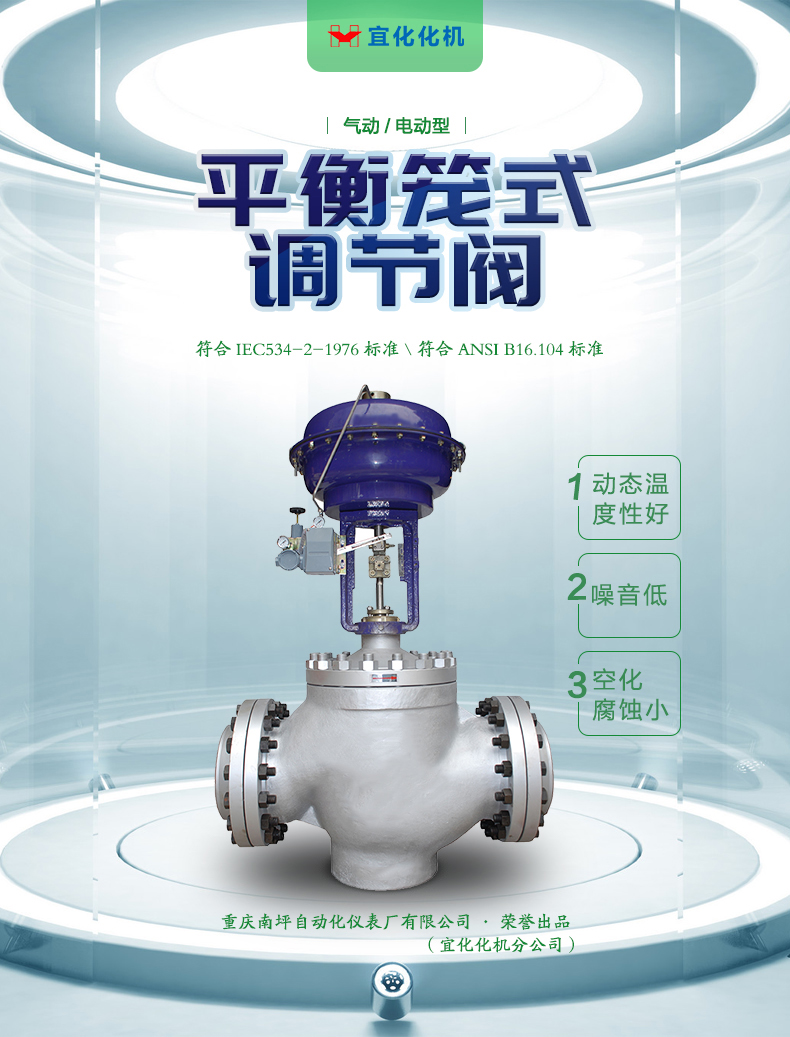HCB 平衡籠式調節閥